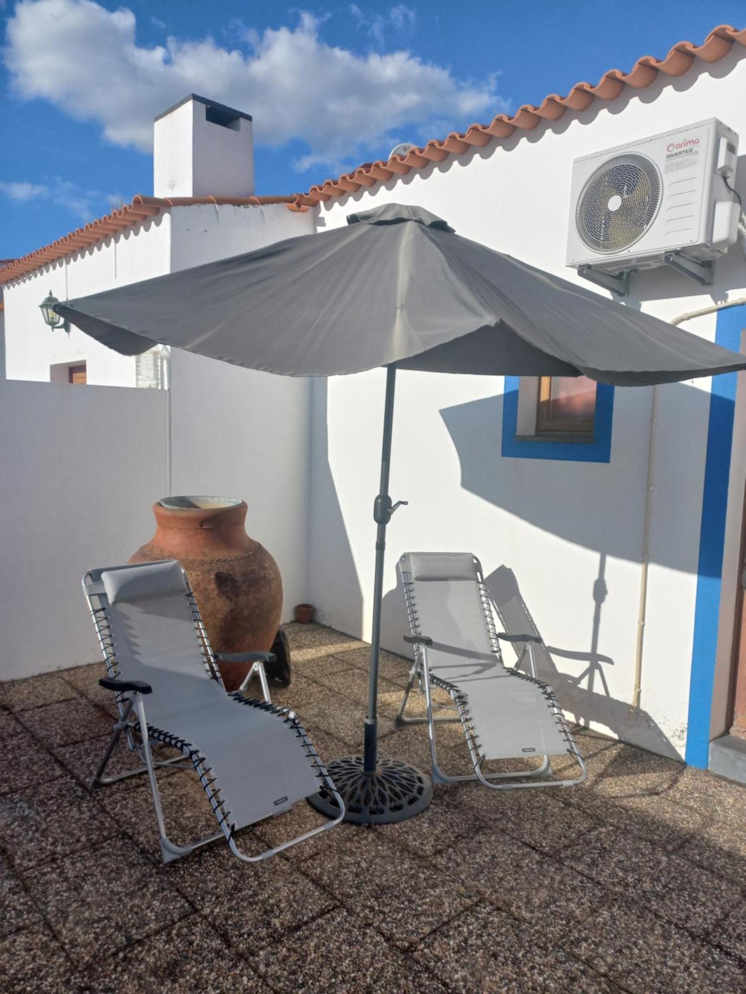 Casa Aldeia Da Luz - Barragem Do Alqueva Villa Exteriör bild